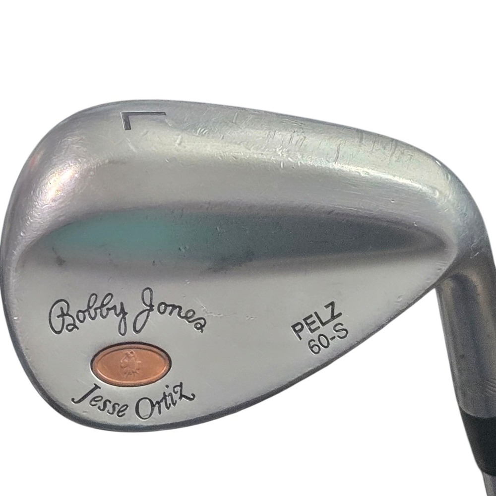 Bobby Jones Jesse Ortiz PELZ 60-S L LW Lob Wedge 60 Deg Steel Wedge Flex RH 35"